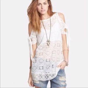 Free People lace blouse